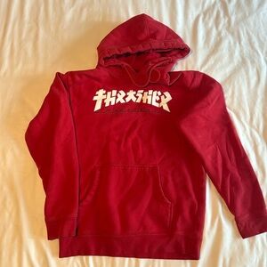 Red Thrasher Hoodie